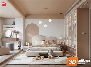 Children Room Scenes Skp FIles 